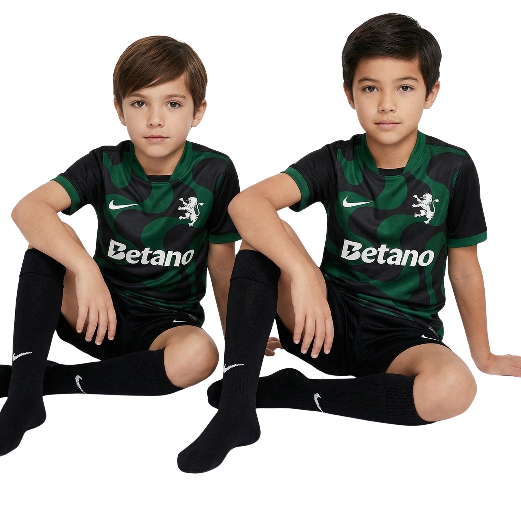 Sporting Away 25/26 Football jersey - Kit - Sporting Extérieur Black 25/26