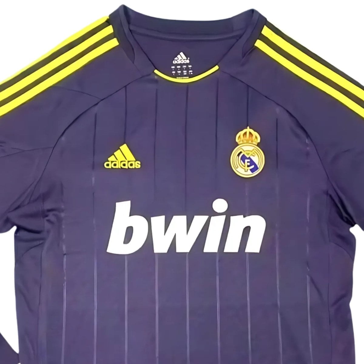 Real madrid Away 12/13 Football jersey - Real Madrid Alternativa 12/13 - Manga Comprida