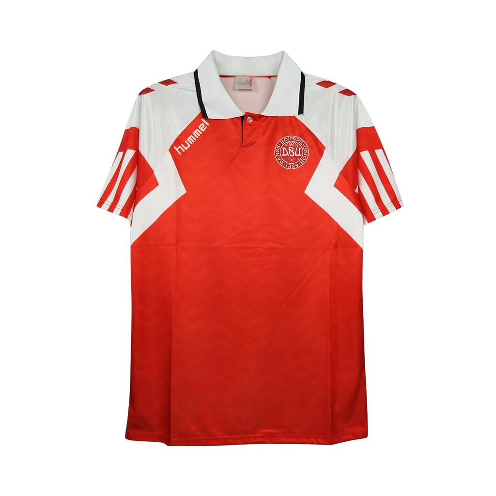 Denmark Home 92/93 Football jersey - Danemark Domicile 92/93