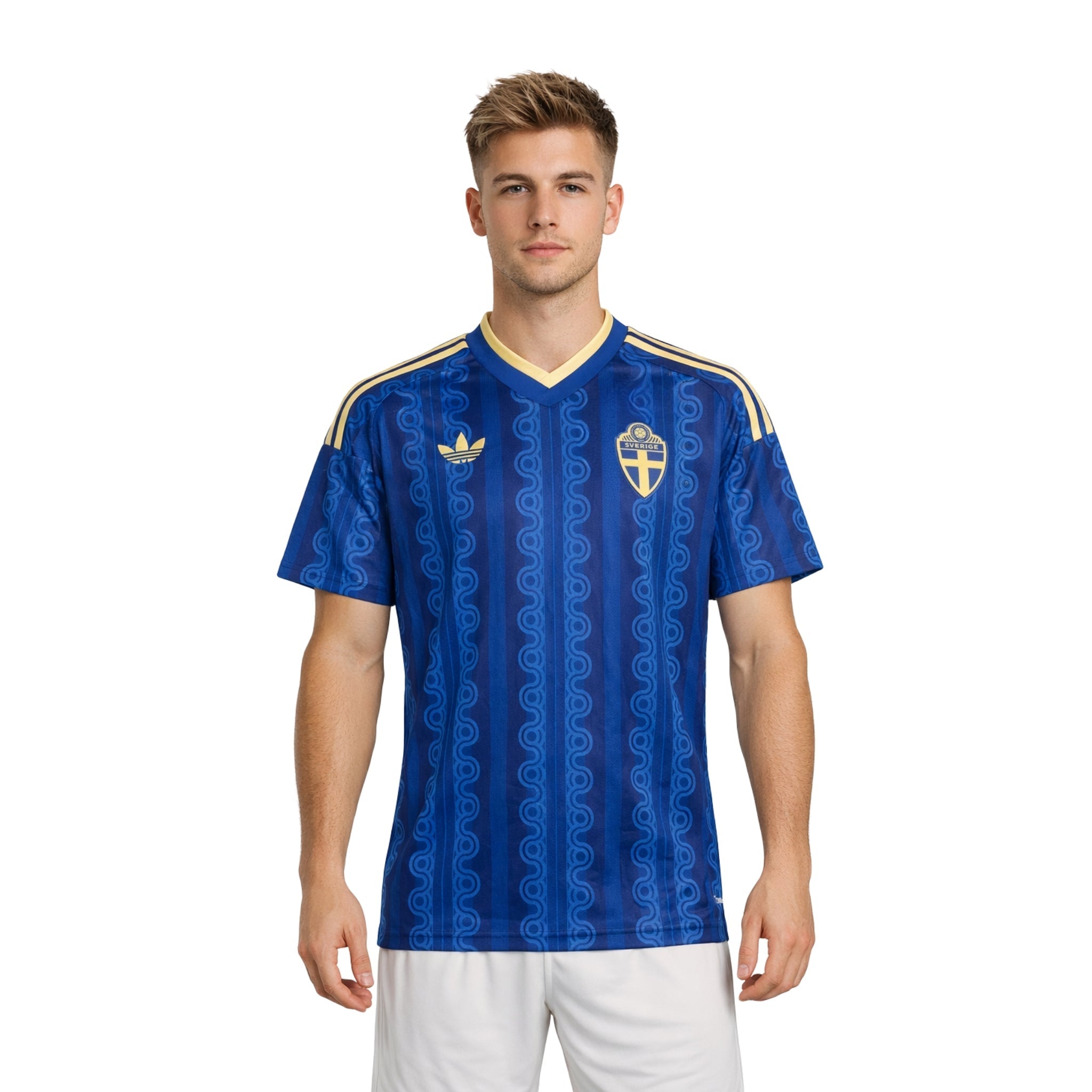Sweden Away 26/27 Football jersey - Suède Extérieur 26/27 - Coupe du Monde 2026