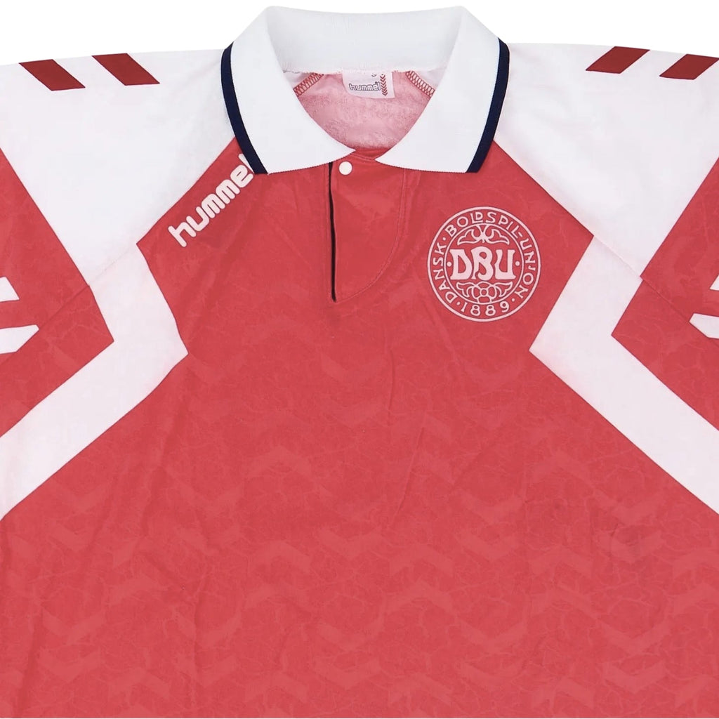 Denmark Home 92/93 Football jersey - Danemark Domicile 92/93