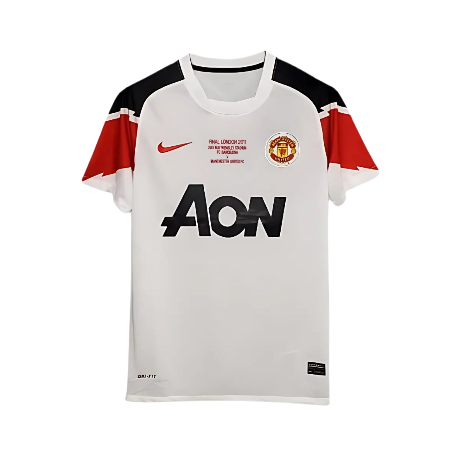 Manchester united Away 10/11 Football jersey - Manchester United Extérieur 10/11 CL Finale