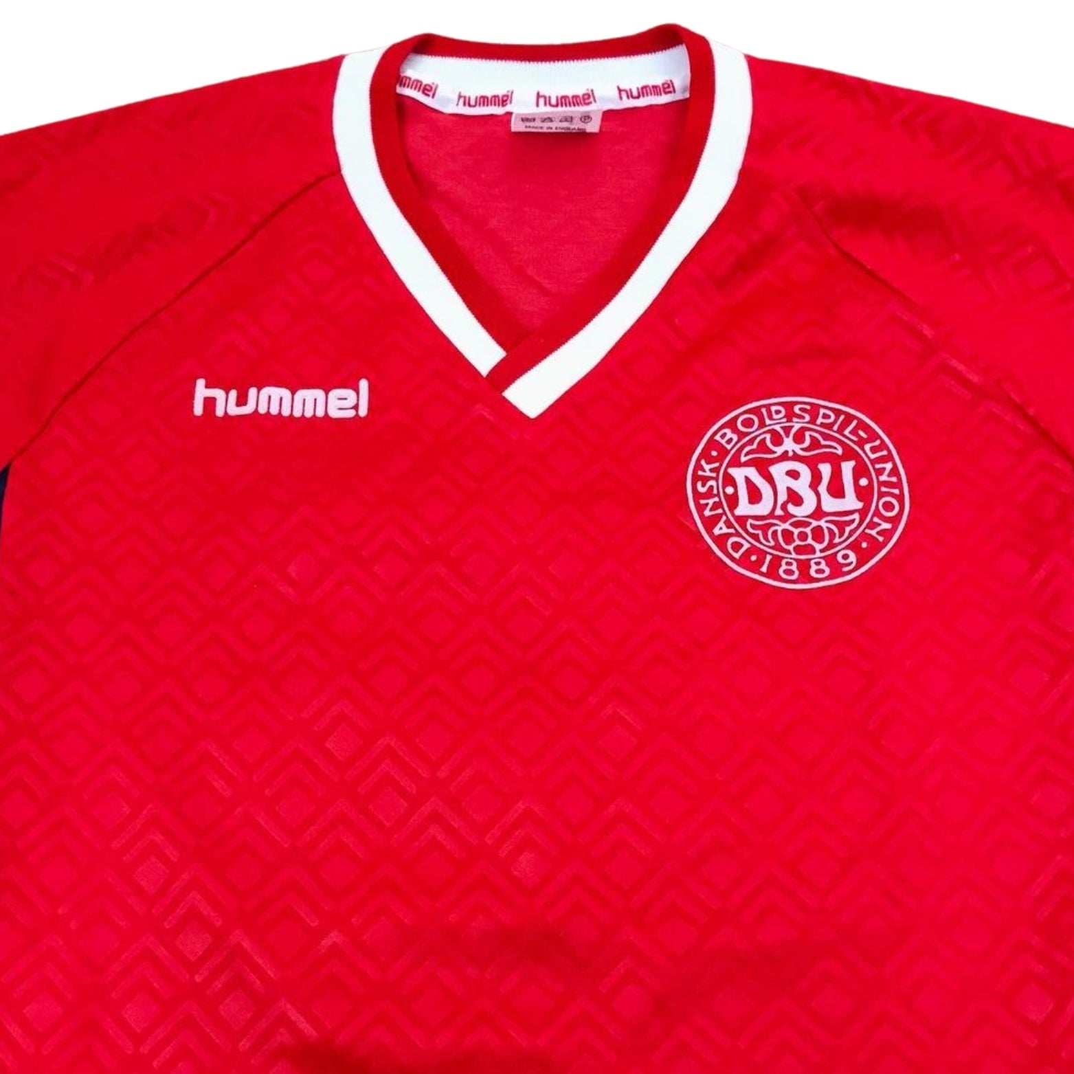 Denmark Home 90/91 Football jersey - Danemark Domicile 90/91