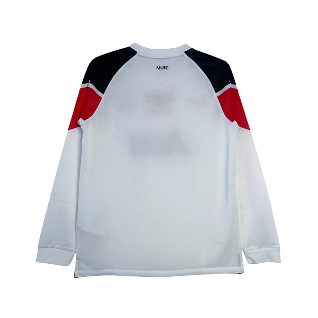 Manchester united Away 10/11 Football jersey - Manchester United Extérieur 10/11 CL Finale - Manches Longues