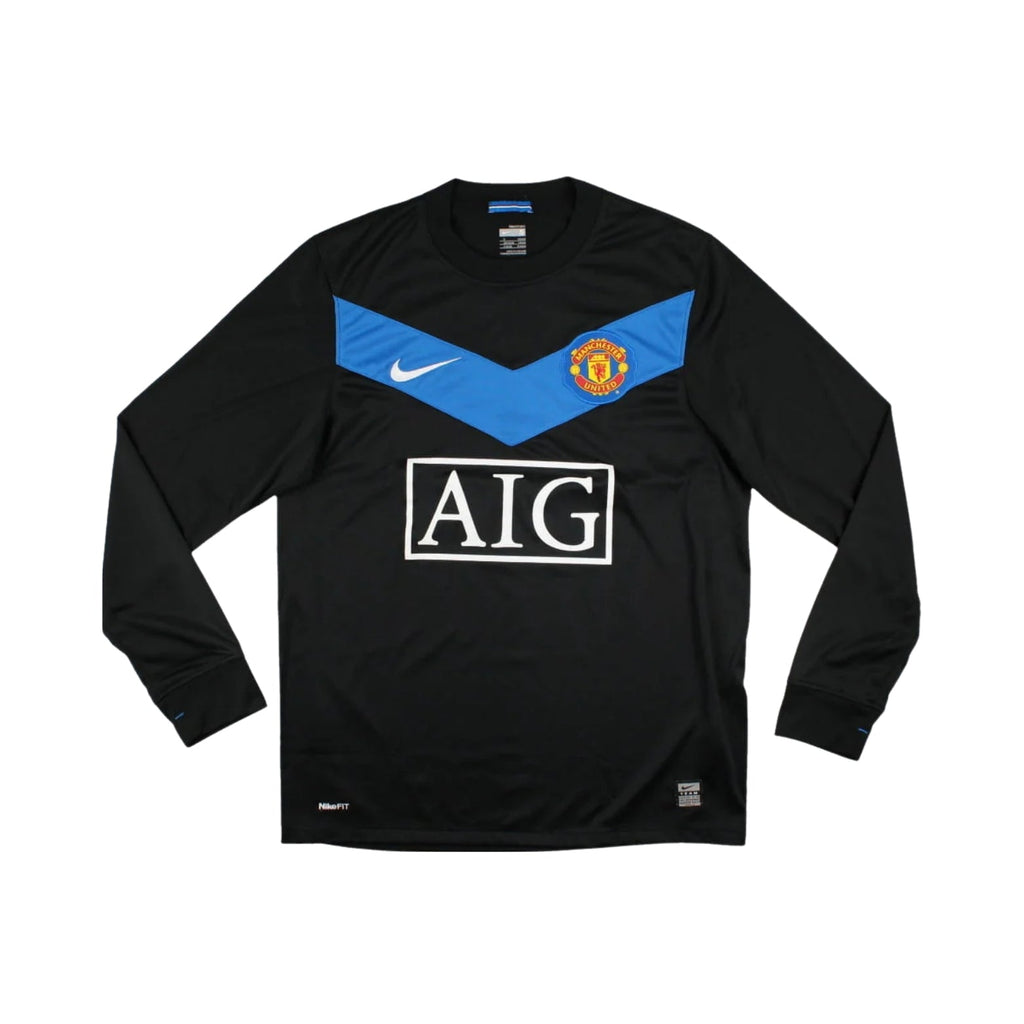 Manchester united Away 09/10 Football jersey - Manchester United Extérieur 09/10 - Manches Longues