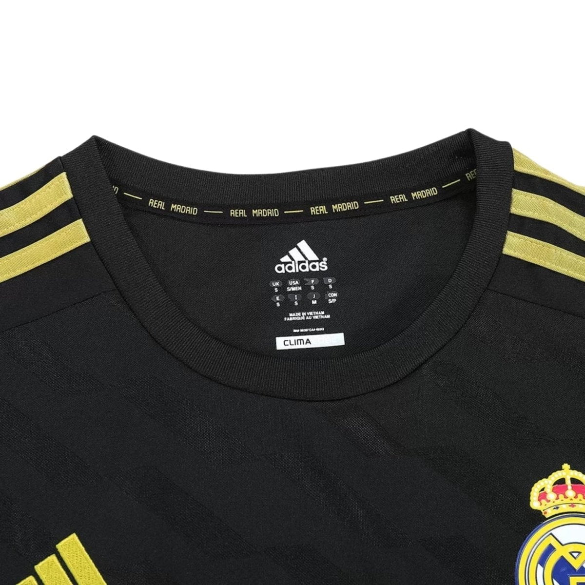 Real madrid Away 11/12 Football jersey - Real Madrid Alternativa 11/12 - Manga Comprida