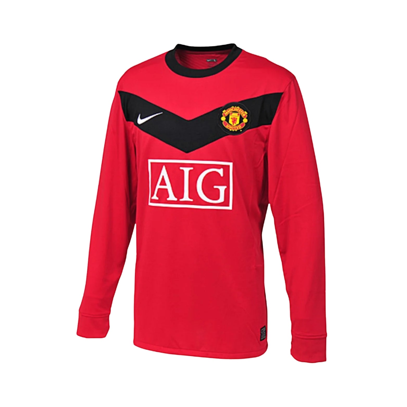 Manchester united Home 09/10 Football jersey - Manchester United Domicile 09/10 - Manches Longues
