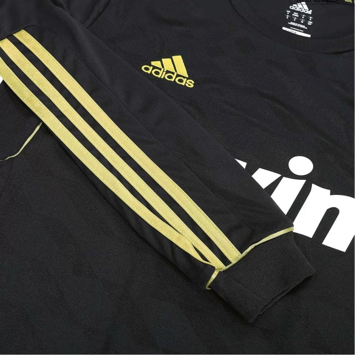 Real madrid Away 11/12 Football jersey - Real Madrid Alternativa 11/12 - Manga Comprida