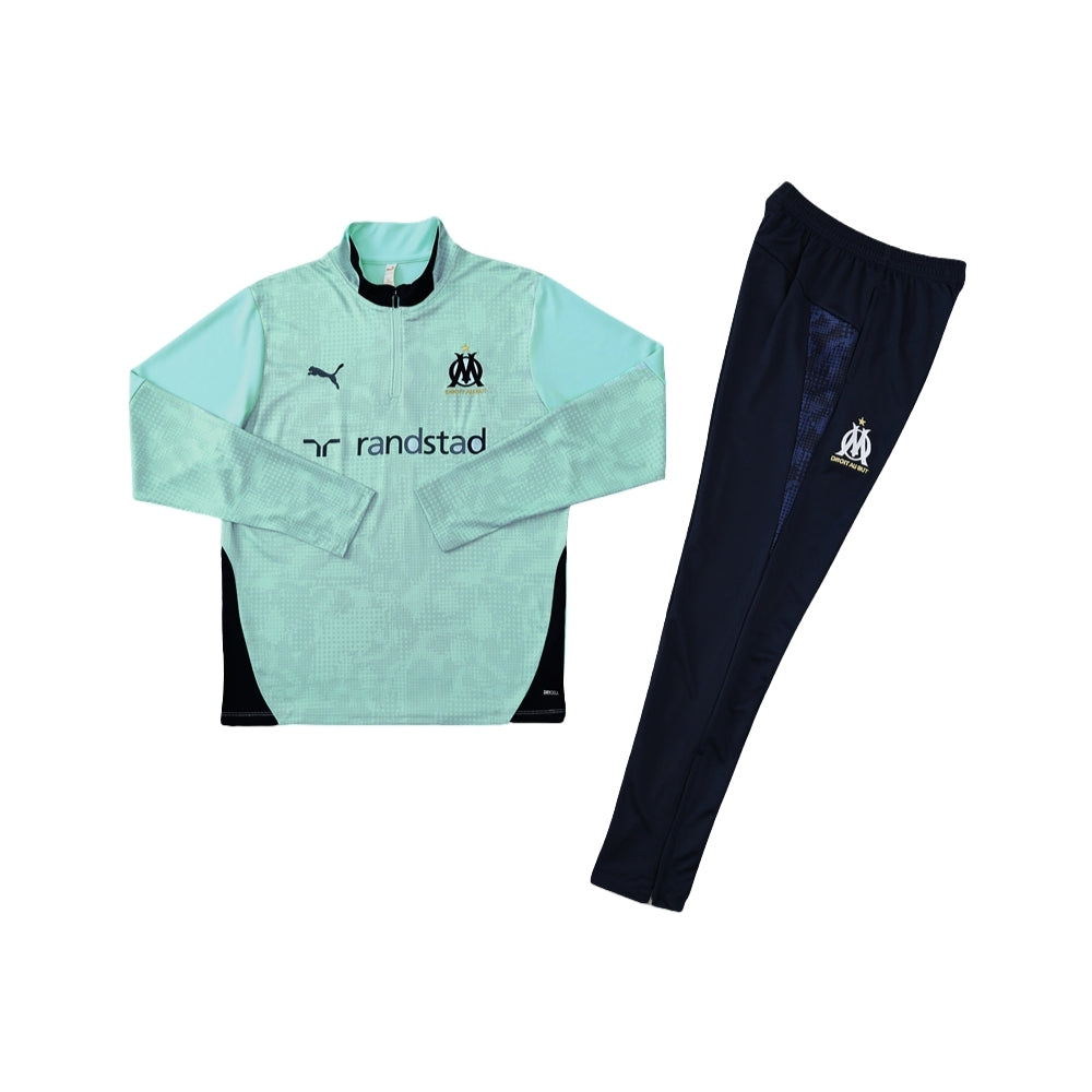 Marseille Jacket 25/26 Football jersey - Olympique de Marseille 25/26 - Survêtement 1/2 Zip