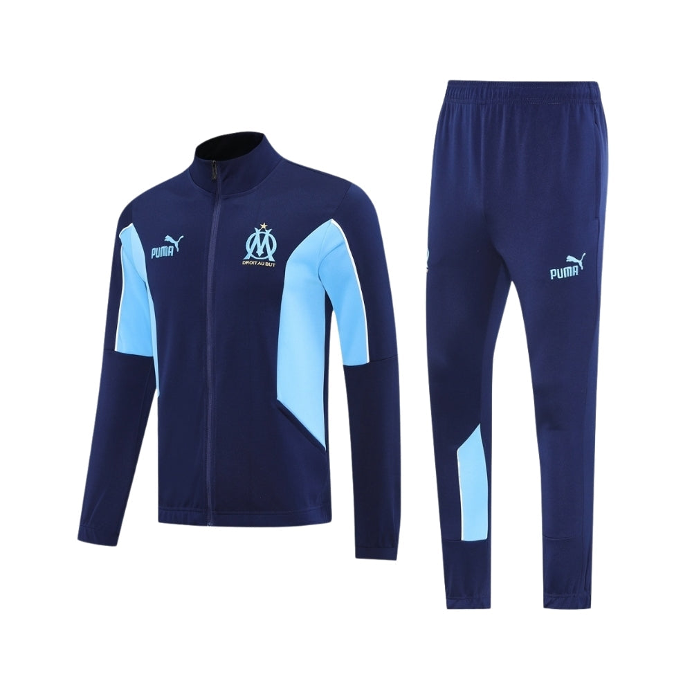 Marseille Jacket 25/26 Football jersey - Olympique de Marseille 25/26 - Survêtement - Zip Complet
