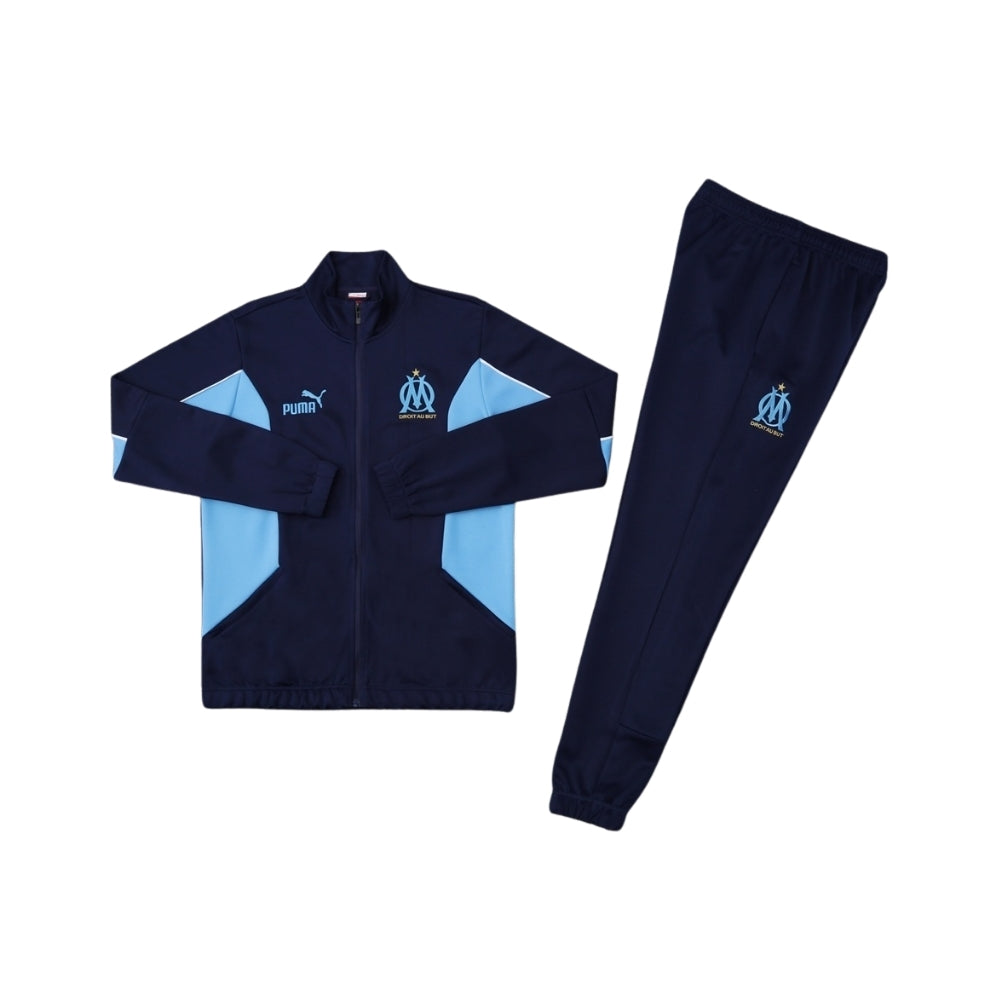 Marseille Jacket 25/26 Football jersey - Olympique de Marseille 25/26 - Survêtement - Zip Complet