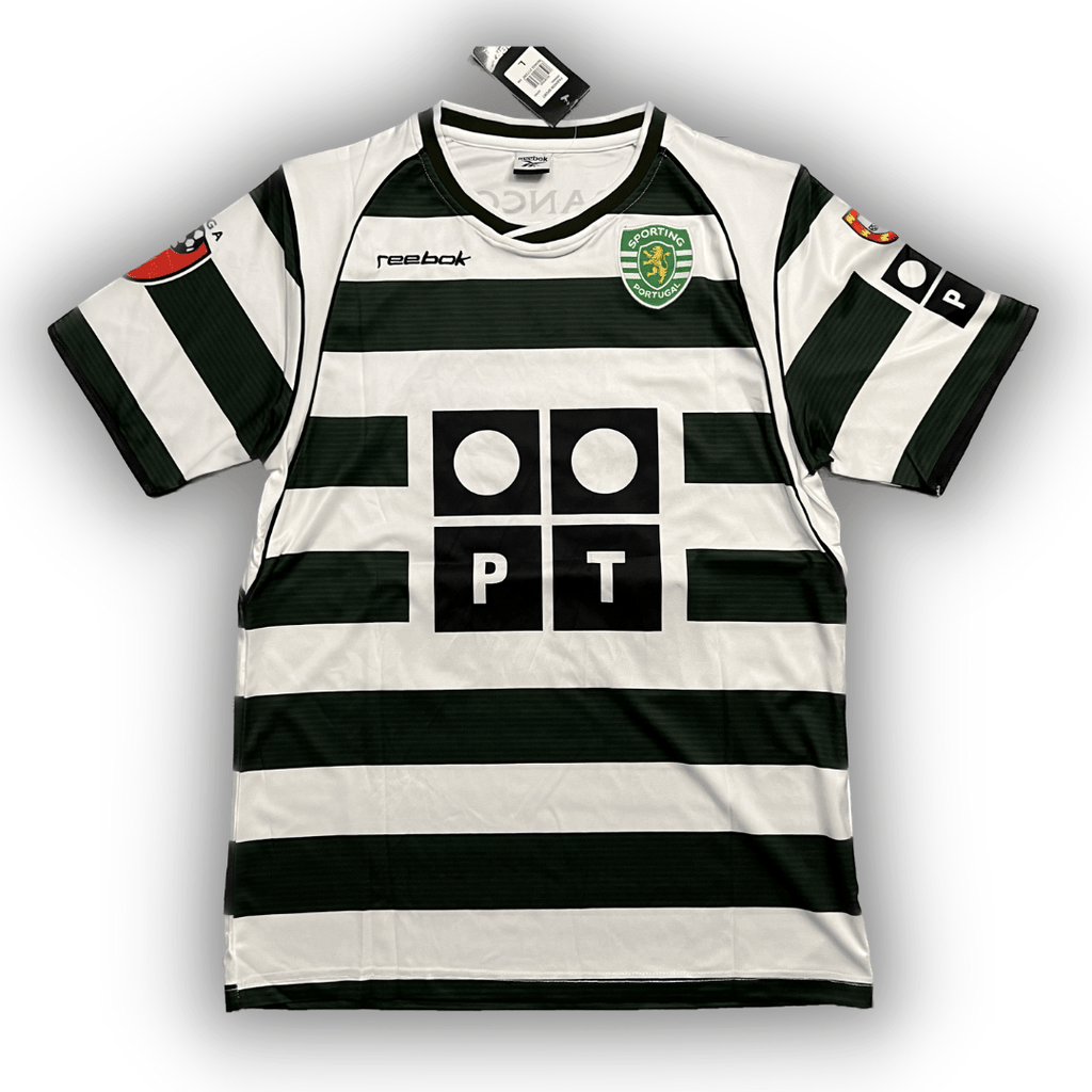 Sporting Home Retro Football jersey - 2002-03 -  SPORTING LISBOA PRINCIPAL | RETRÔ