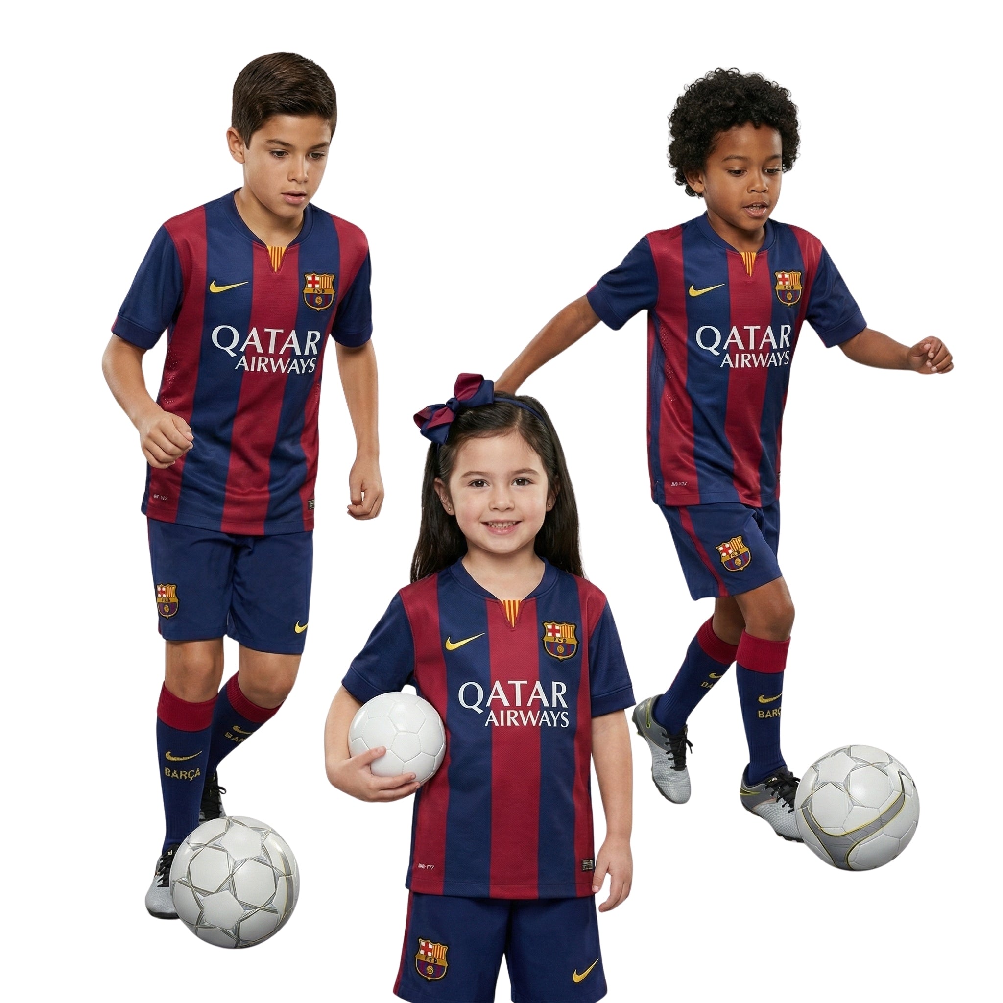 Barcelona Home 14/15 Football jersey - Kit - Barcelona Domicílio 14/15