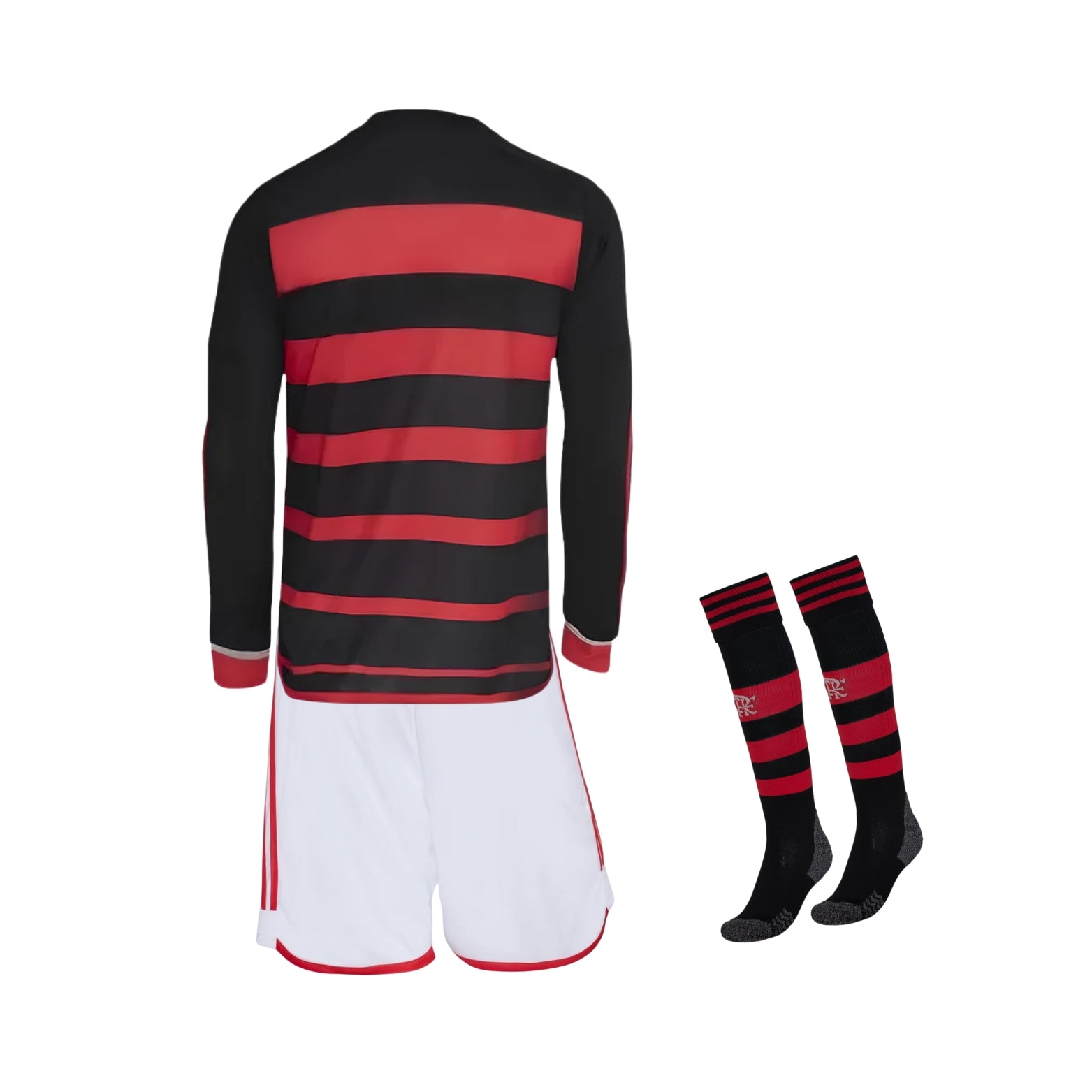 Kit - Flamengo Home 24/25 - Manga Longa