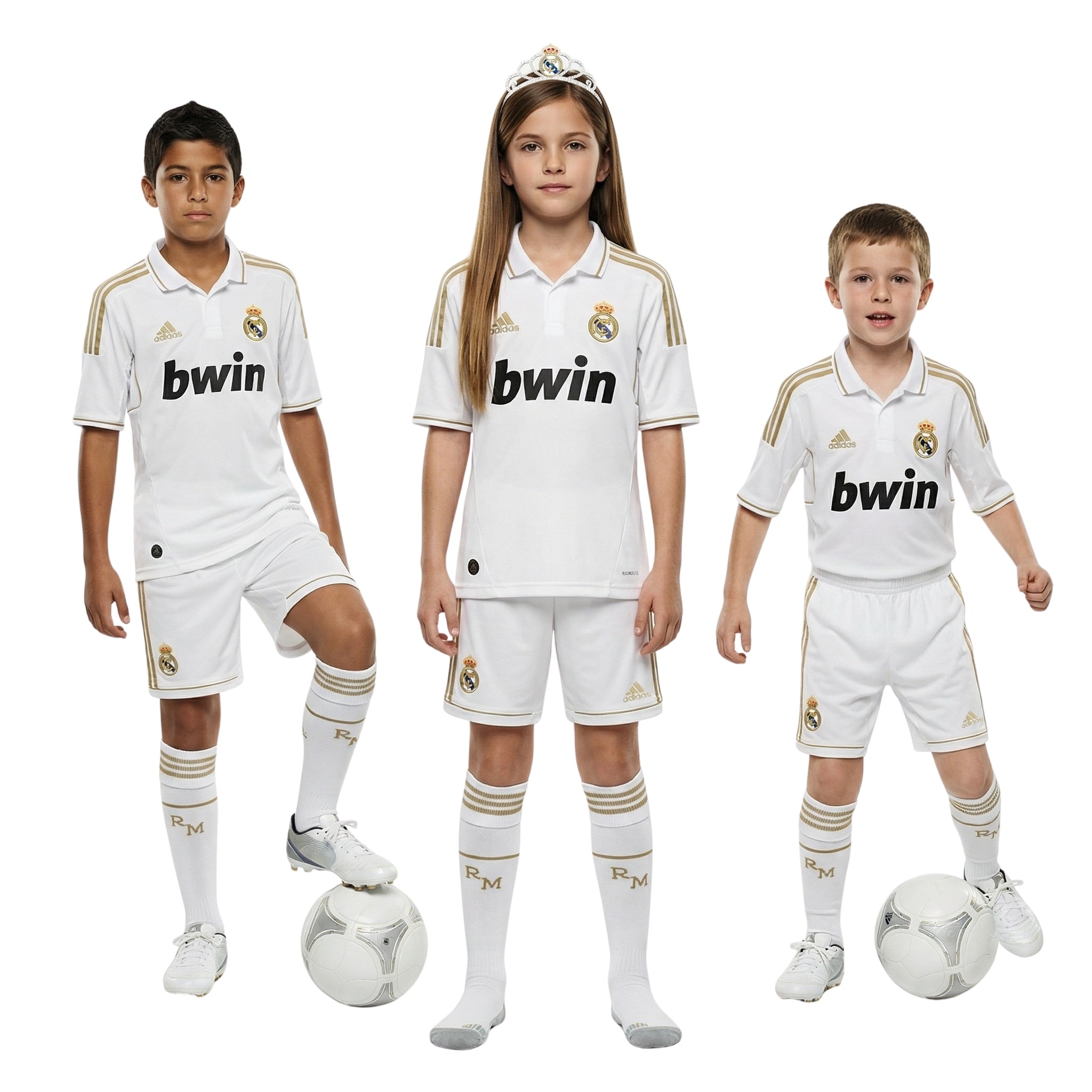 Real madrid Home 11/12 Football jersey - Kit - Real Madrid Principal 11/12