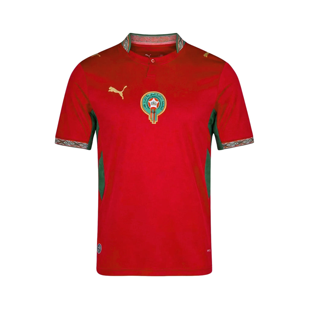 Morocco Home 26/27 Football jersey - Marrocos Domicile 26/27 - Coupe du Monde 2026