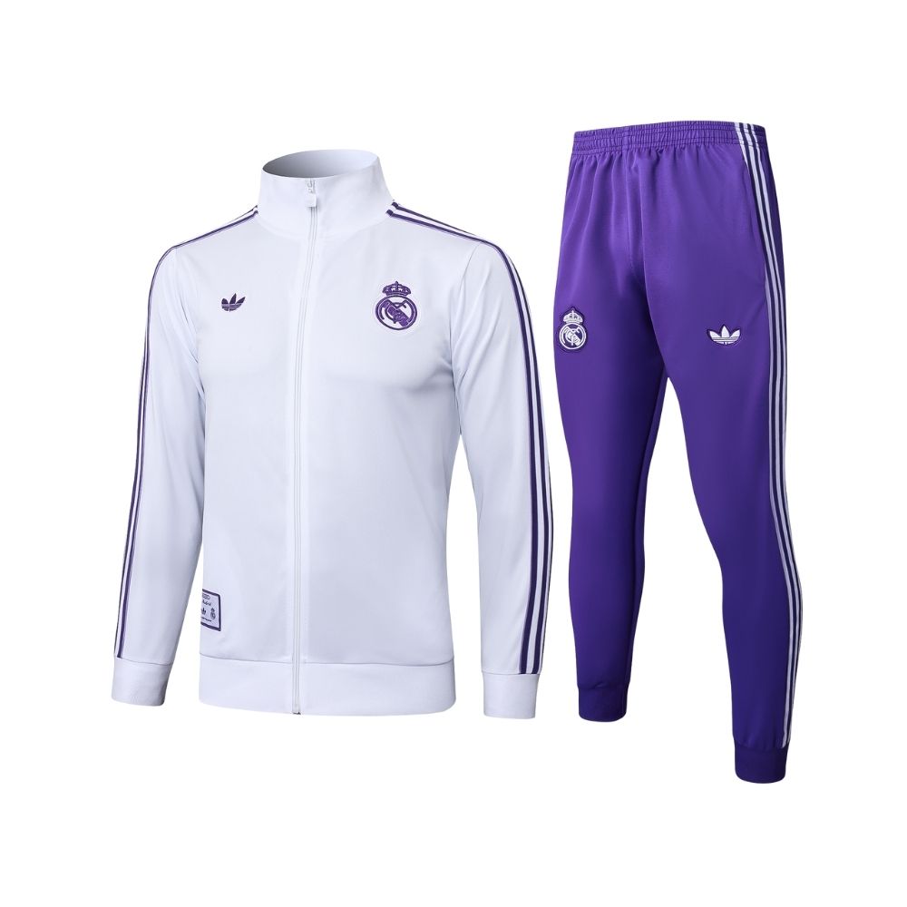Real madrid Jacket 25/26 Football jersey - Real Madrid 25/26 - Fato de Treino - Fecho Completo