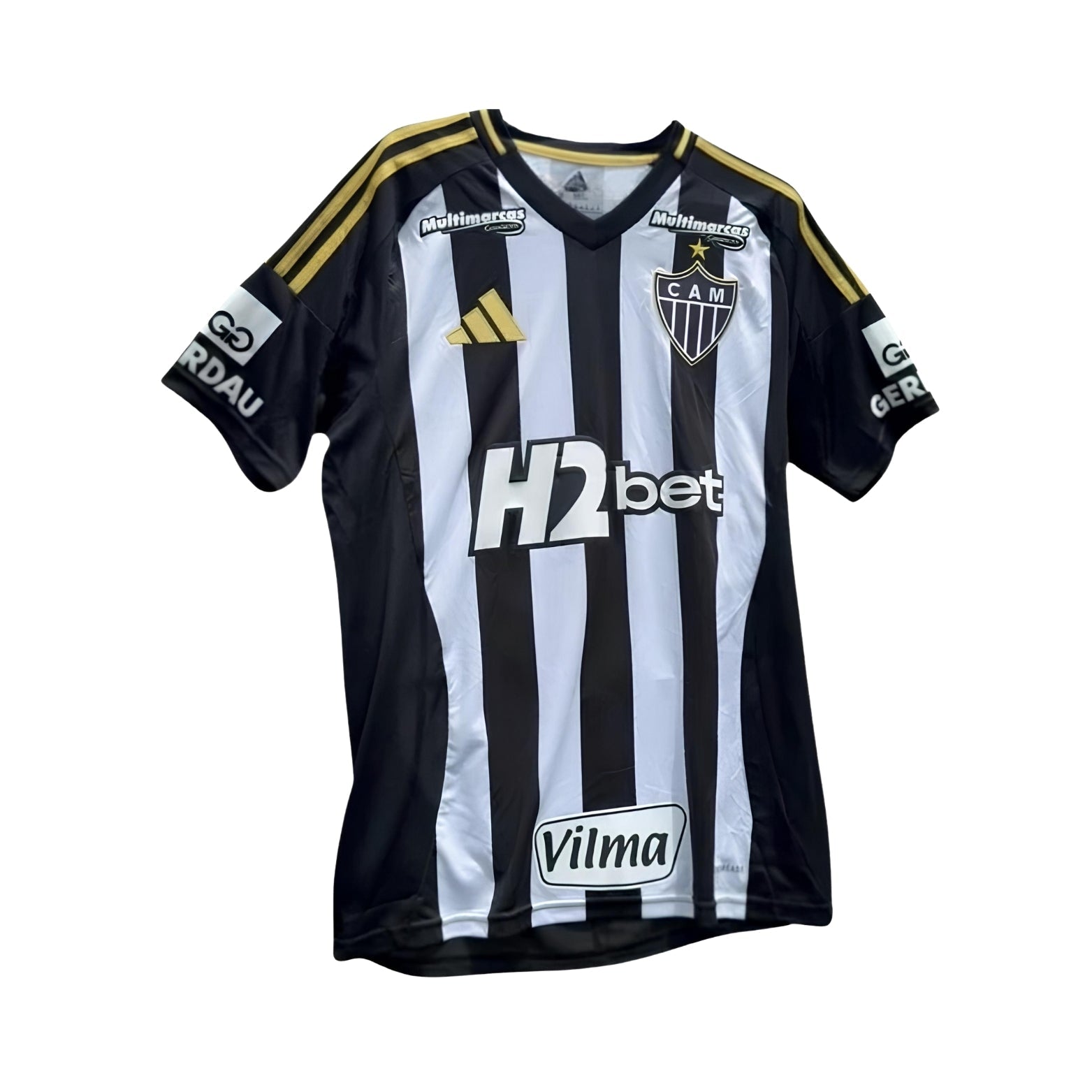 Atlético Mineiro Home 25/26 - Todos os Patrocinadores