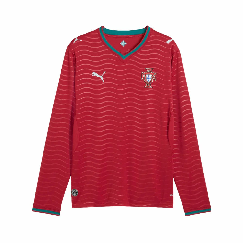 Portugal Home 26/27 Football jersey - Portugal Domicile 26/27 - Coupe du Monde 2026 - Manches Longues