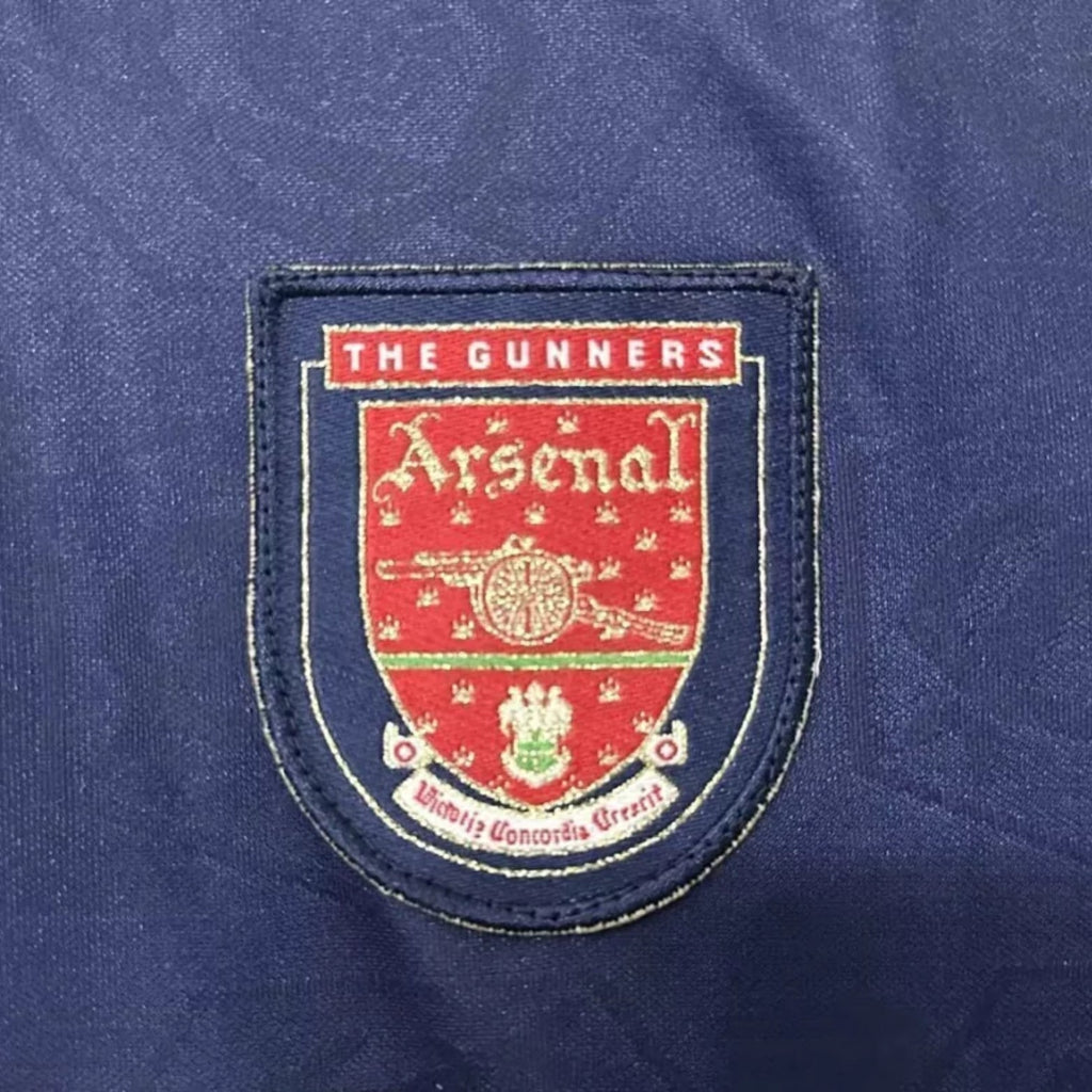Arsenal Away 95/96 Football jersey - Arsenal Extérieur 95/96 - Manches Longues