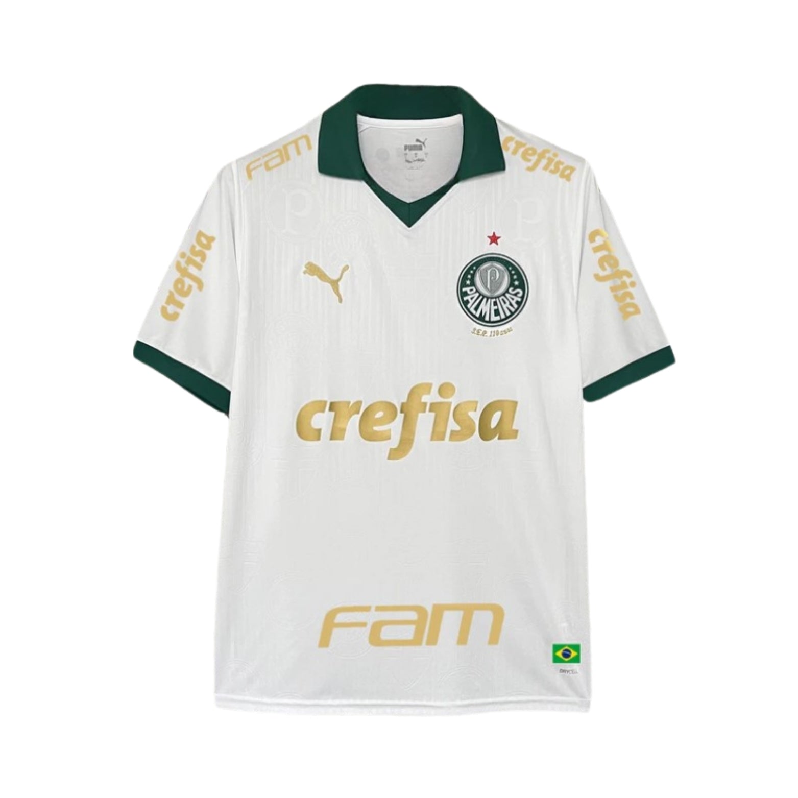 Palmeiras Away 24/25 - Todos os Patrocinadores