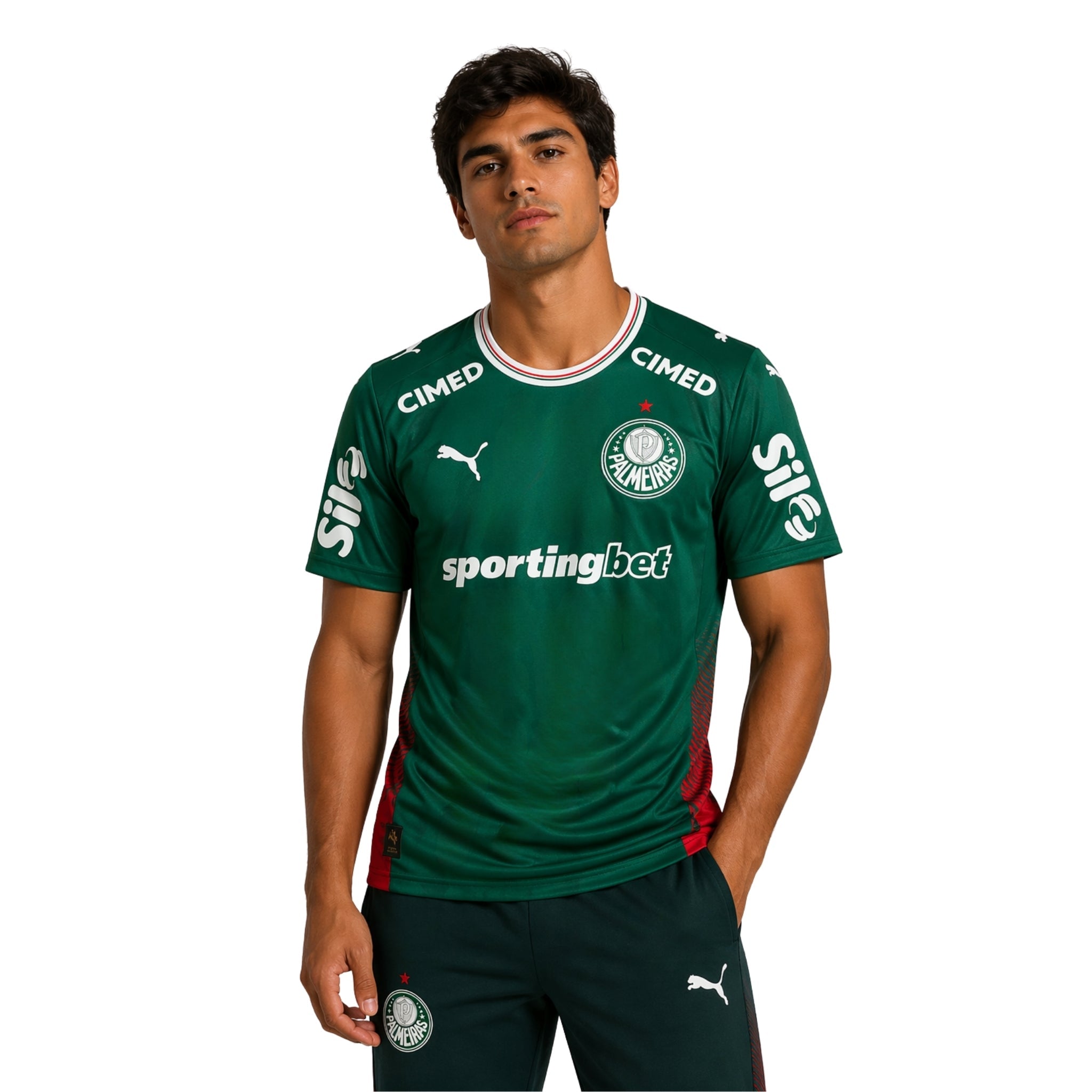 Palmeiras Home 26/27 - Todos os Patrocinadores