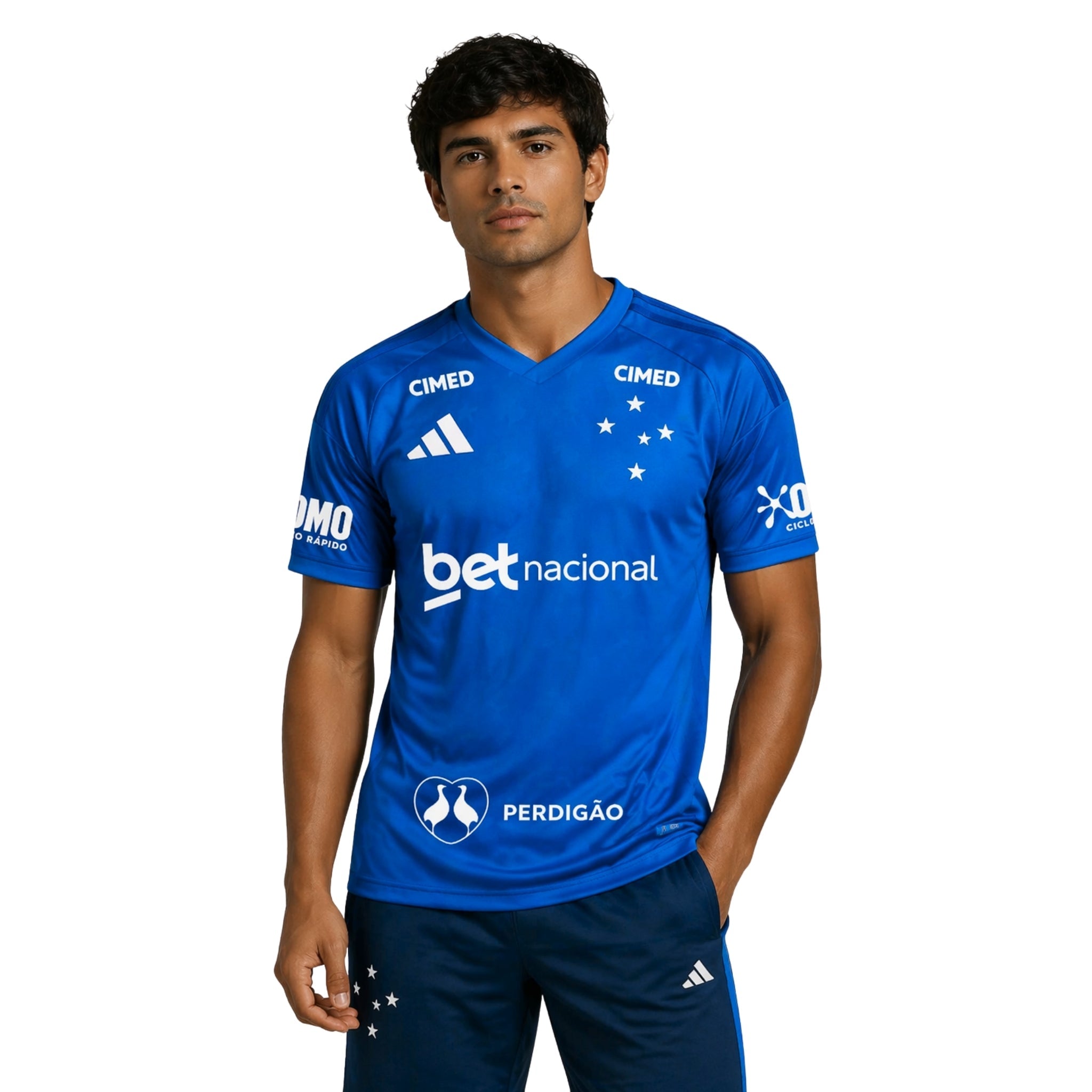 Cruzeiro Home 26/27 Football jersey - Cruzeiro Home 26/27 - Todos os Patrocinadores