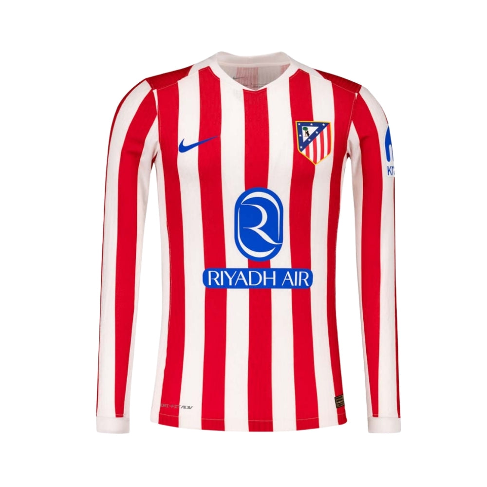 Atletico madrid Home 25/26 Football jersey - Atlético Madrid Domicile 25/26 - Manches Longues