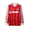 Liverpool Home 89/90 Football jersey - Liverpool Domicile 89/90 - Manches Longues