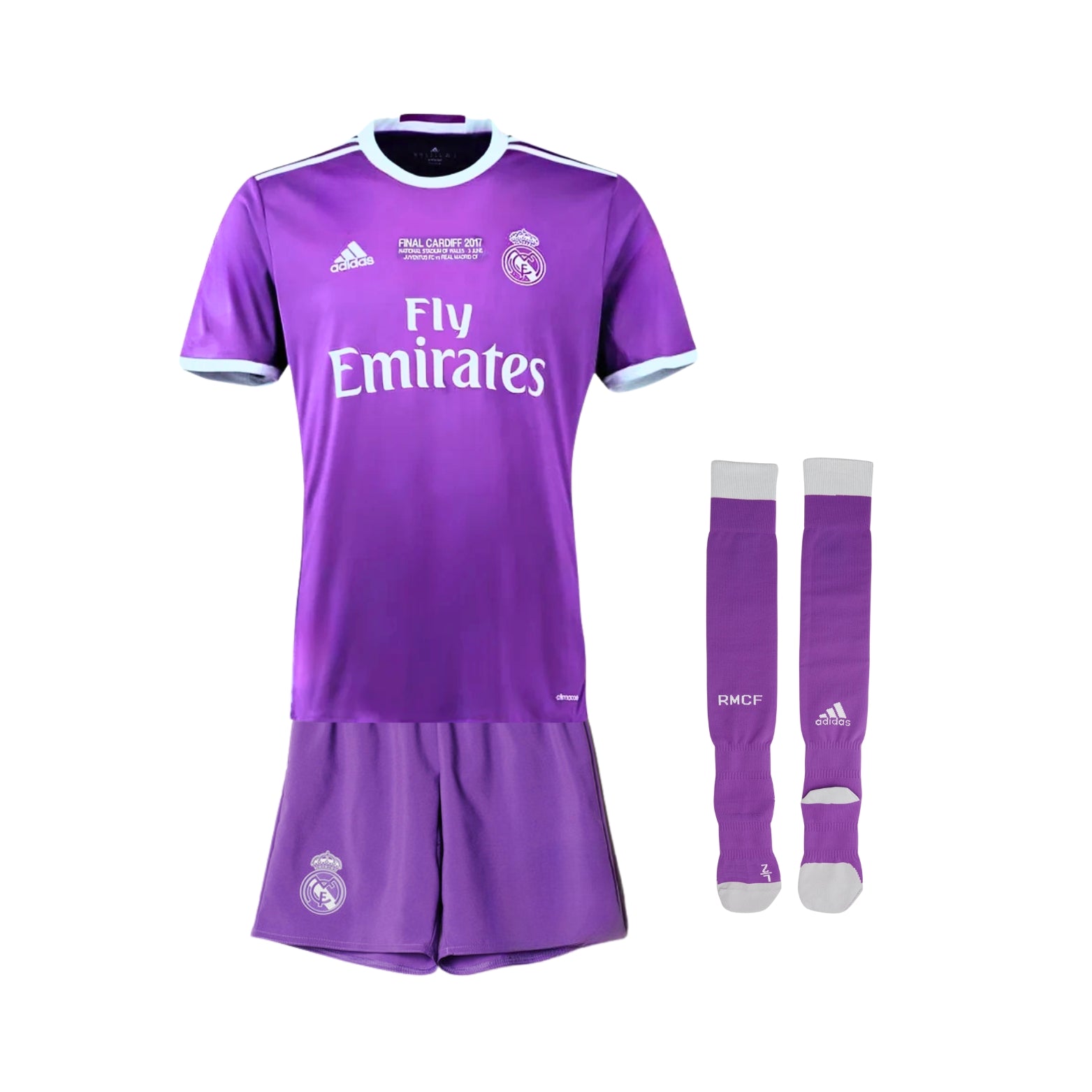 Real madrid Away 16/17 Football jersey - Kit - Real Madrid Alternativa 16/17 - Final da Liga dos Campeões