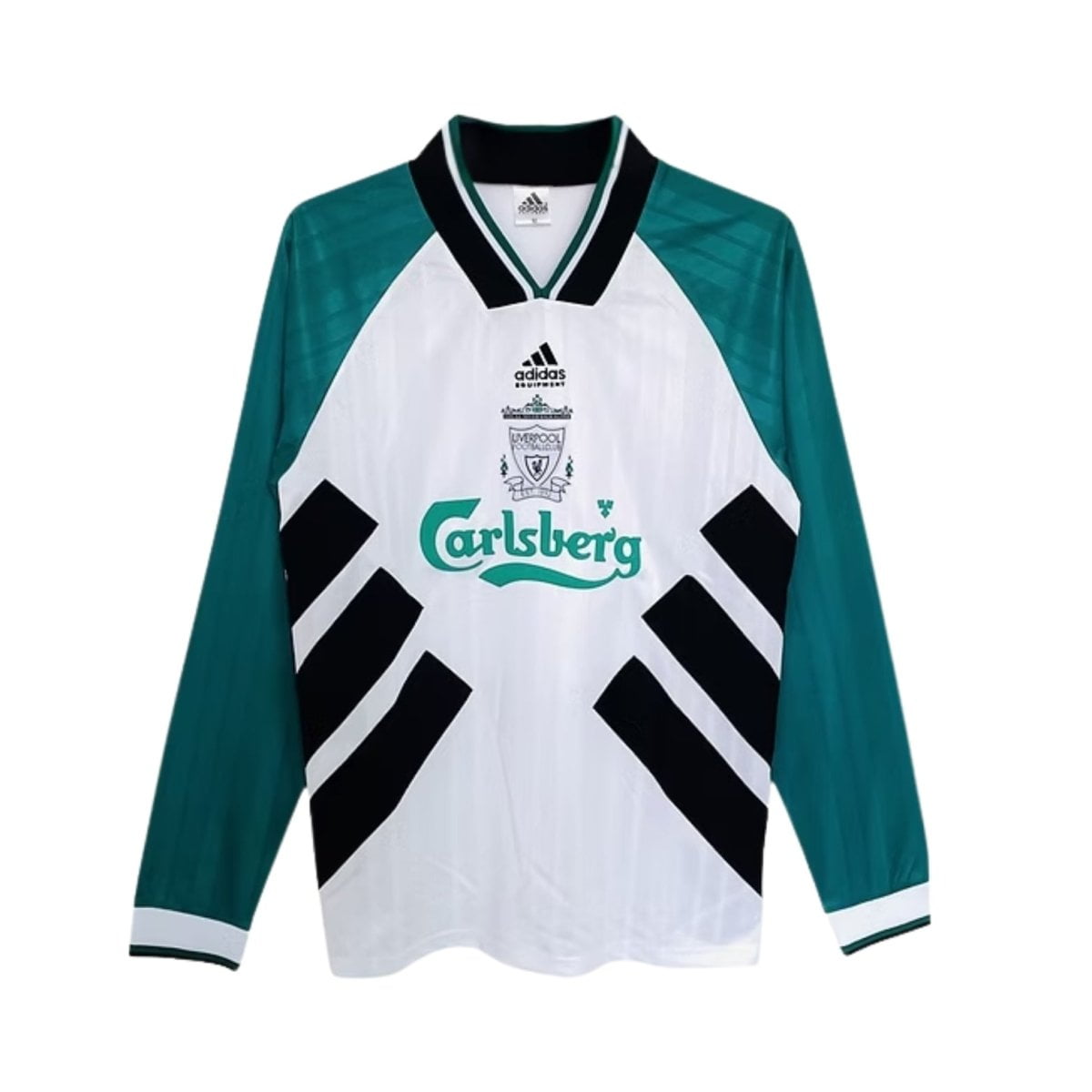 Liverpool Away 93/94 Football jersey - Liverpool Alternativa 93/94 - Manga Comprida