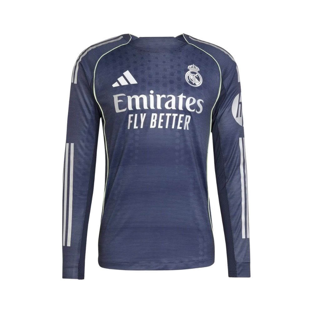 Real madrid Away 25/26 Football jersey - Real Madrid Alternativa 25/26 - Manga Comprida