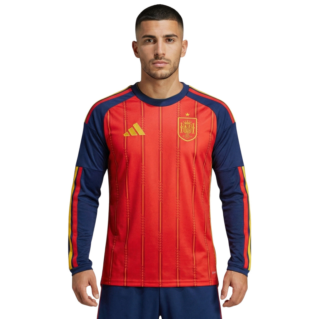 Spain Home 26/27 Football jersey - Espagne Domicile 26/27 - Coupe du Monde 2026 - Manches Longues
