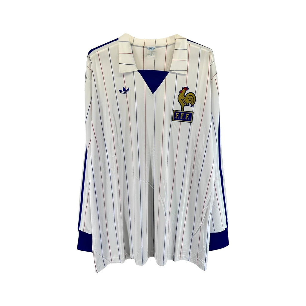 France Away 81/82 Football jersey - France Extérieur 81/82 - Manches Longues