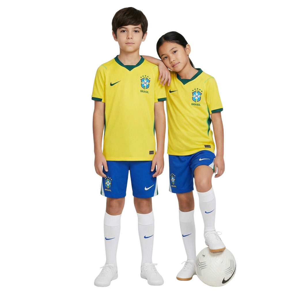 Brazil Home 26/27 Football jersey - Kit - Brésil Domicile 26/27 - Coupe du Monde 2026