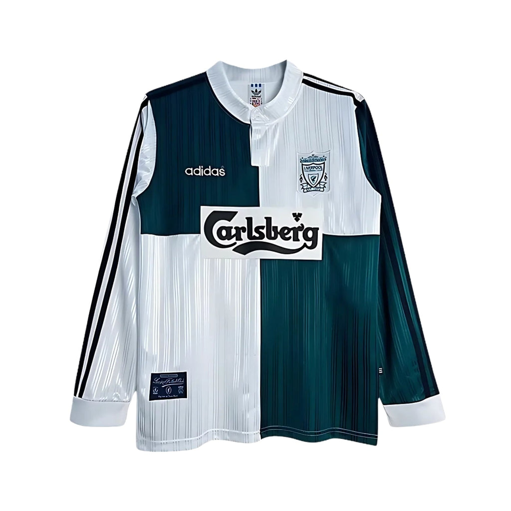 Liverpool Away 95/96 Football jersey - Liverpool Extérieur 95/96 - Manches Longues