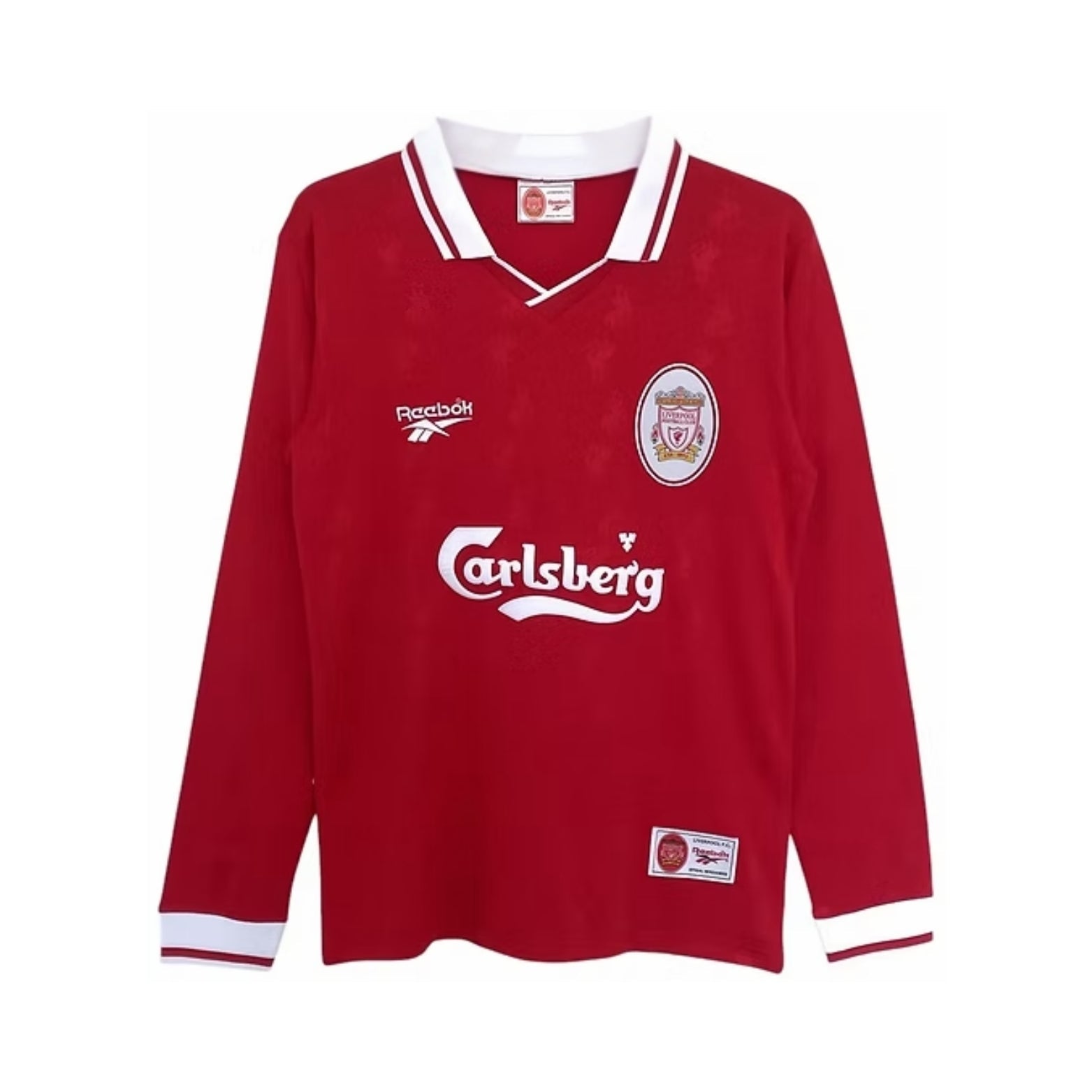 Liverpool Home 96/97 Football jersey - Liverpool Domicile 96/97 - Manches Longues