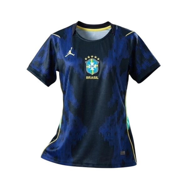 Brazil Away 26/27 Football jersey - Brésil Extérieur 26/27 - Coupe du Monde 2026 - Version Féminine