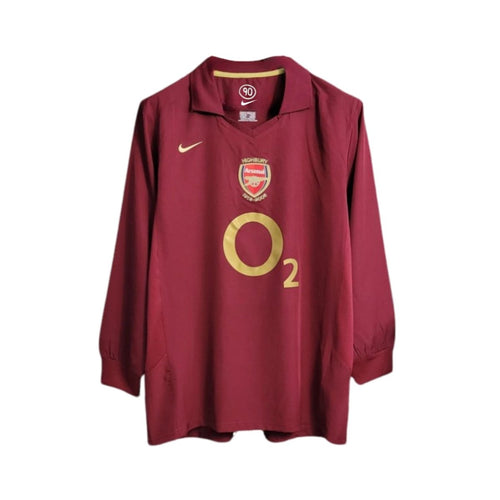 Arsenal Home 05/06 Football jersey - Arsenal Principal 05/06 - Manga Comprida