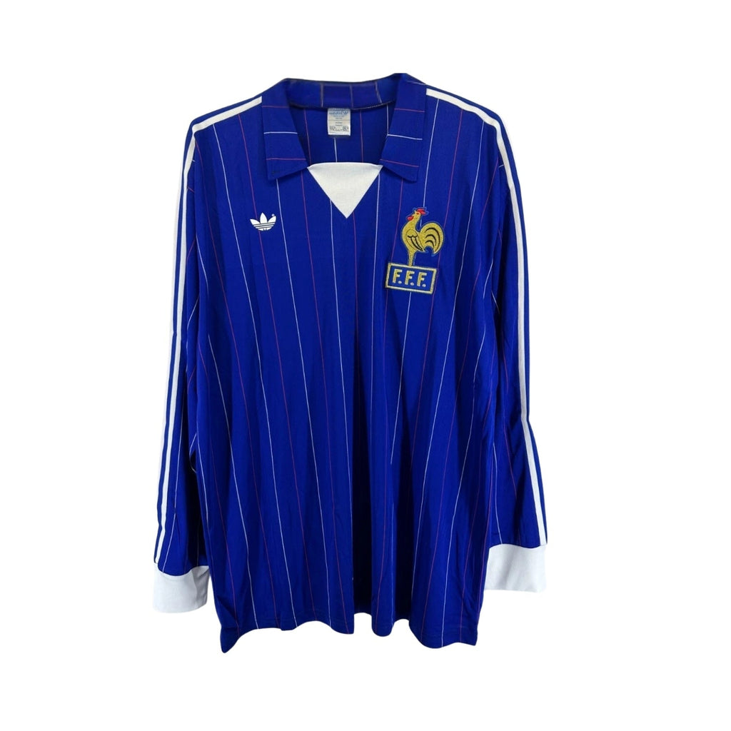 France Home 81/82 Football jersey - France Domicile 81/82 - Manches Longues