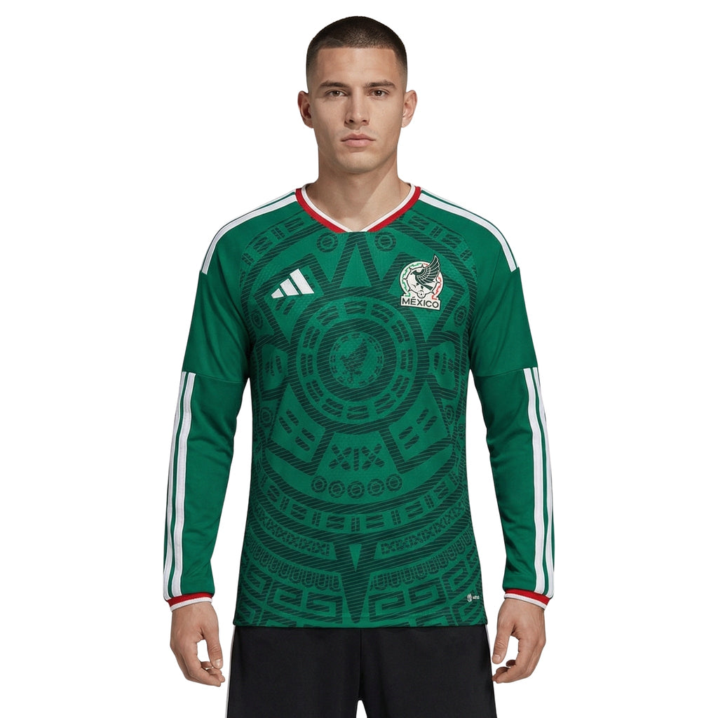 Mexico Home 26/27 Football jersey - Mexique Domicile 26/27 - Coupe du Monde 2026 - Manches Longues