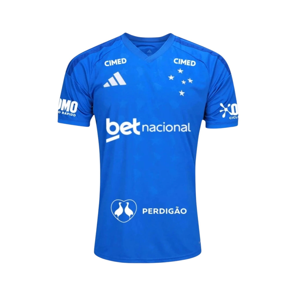 Cruzeiro Home 26/27 Football jersey - Cruzeiro Home 26/27 - Todos os Patrocinadores