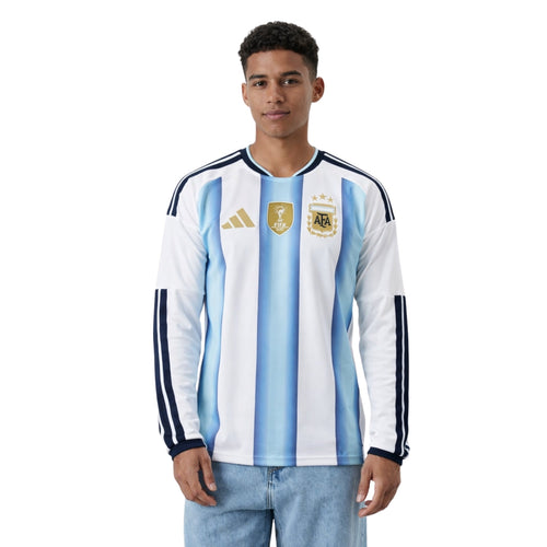 Argentina Home 26/27 Football jersey - Argentine Domicile 26/27 - Coupe du Monde 2026 - Manches Longues
