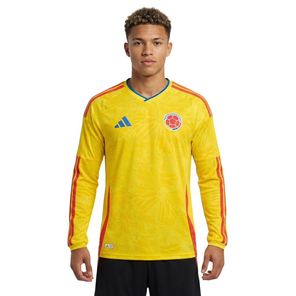 Colombia Home 26/27 Football jersey - Colombie Domicile 26/27 - Coupe du Monde 2026 - Manches Longues