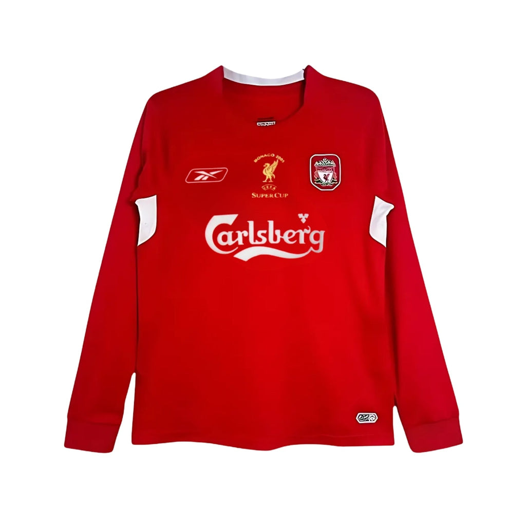Liverpool Special-edition 04/05 Football jersey - Liverpool Domicile CL Finale Édition Spéciale 04/05 - Manches Longues