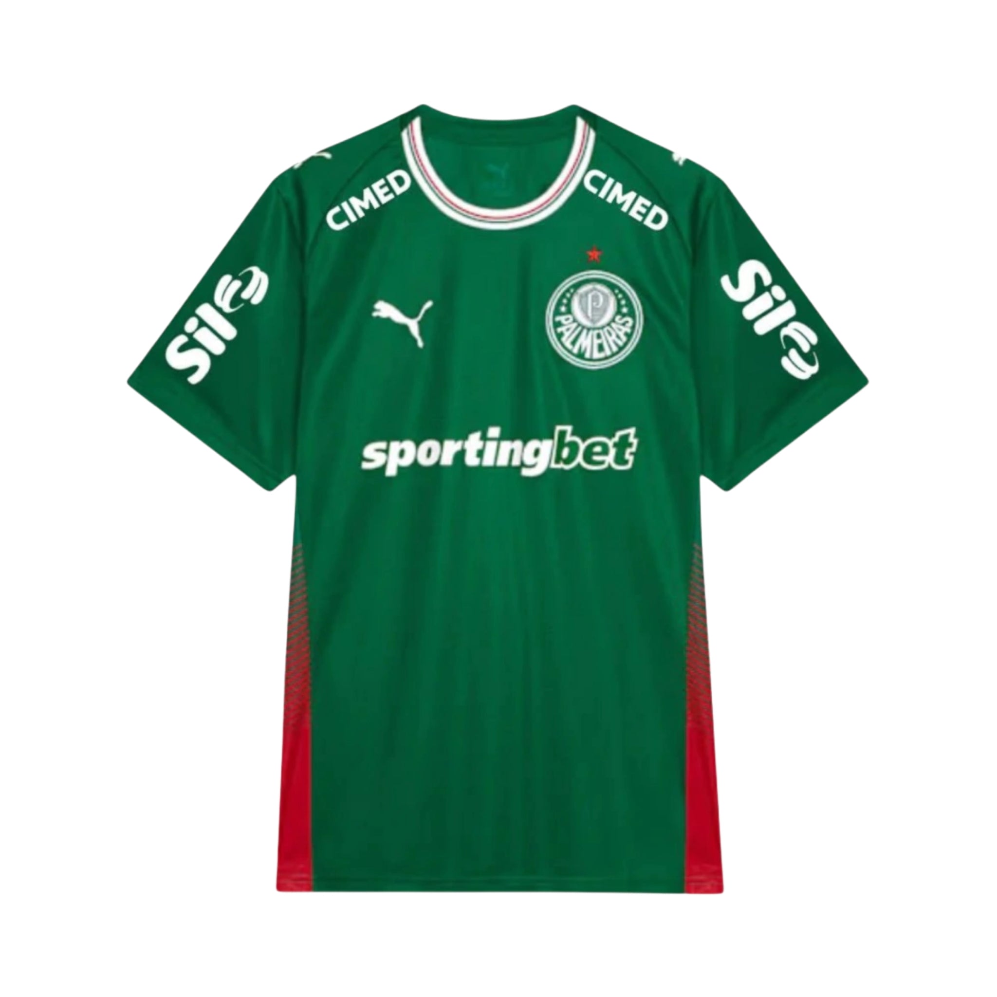 Palmeiras Home 26/27 - Todos os Patrocinadores