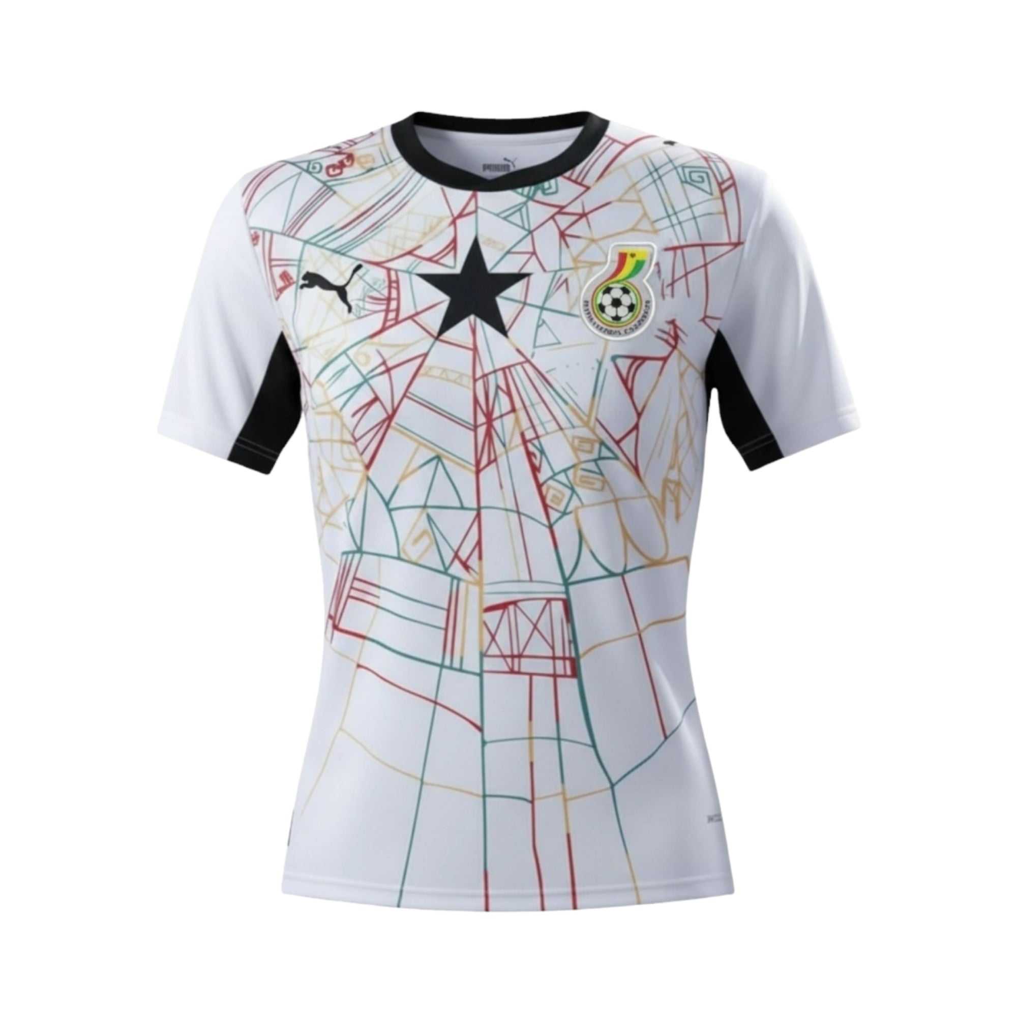 Ghana Home 26/27 Football jersey - Ghana Domicile 26/27 - Coupe du Monde 2026 - Version Féminine