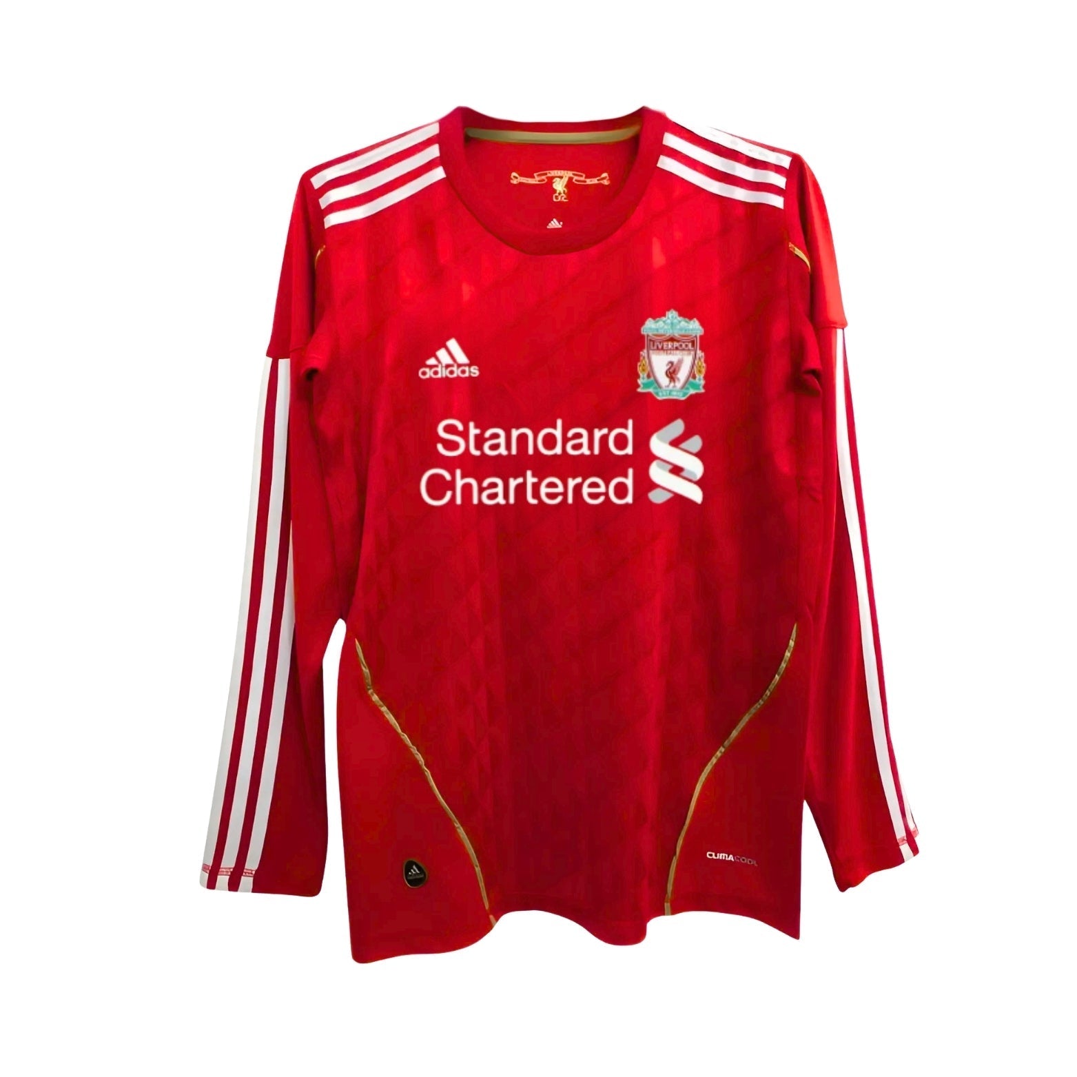 Liverpool Home 10/11 Football jersey - Liverpool Domicile 10/11 - Manches Longues