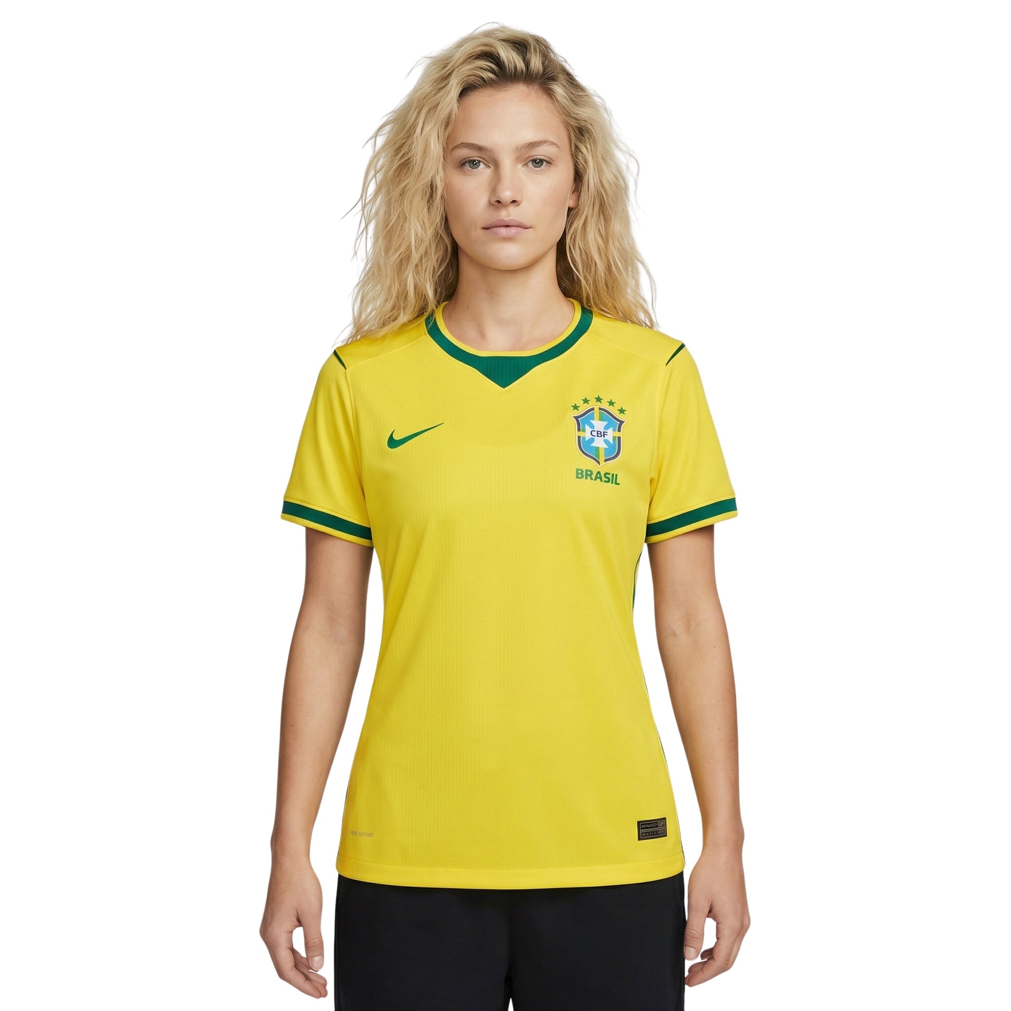Brazil Home 26/27 Football jersey - Brésil Domicile 26/27 - Coupe du Monde 2026 - Version Féminine