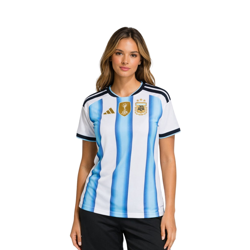 Argentina Home 26/27 Football jersey - Argentine Domicile 26/27 - Coupe du Monde 2026 - Version Féminine